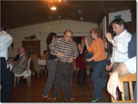 Tanz in der Scheune