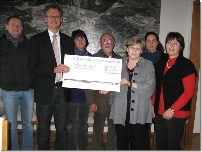 Spenden�bergabe
