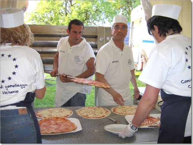 Italiener bei der Arbeit