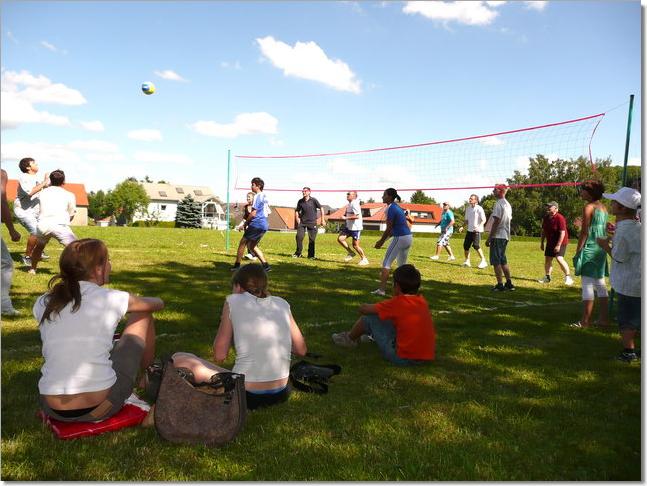 Volleyballspiel