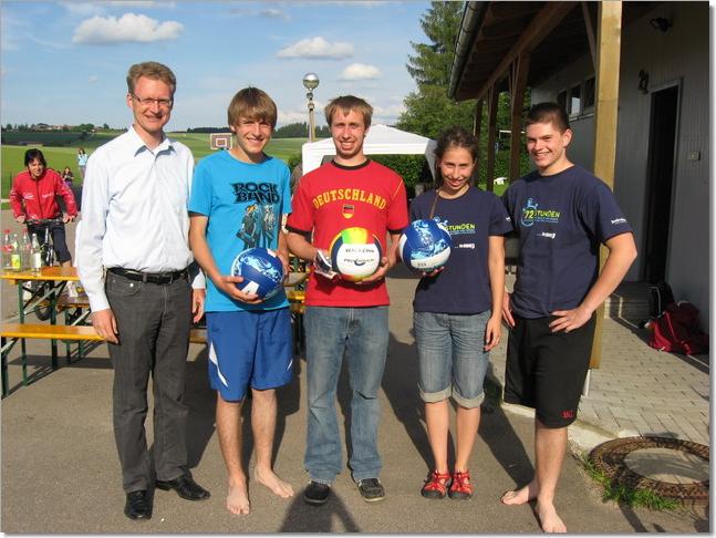 Beachvolleyballfeld