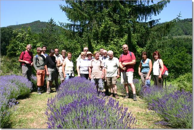 Wanderung mit Giorgio Sagrini