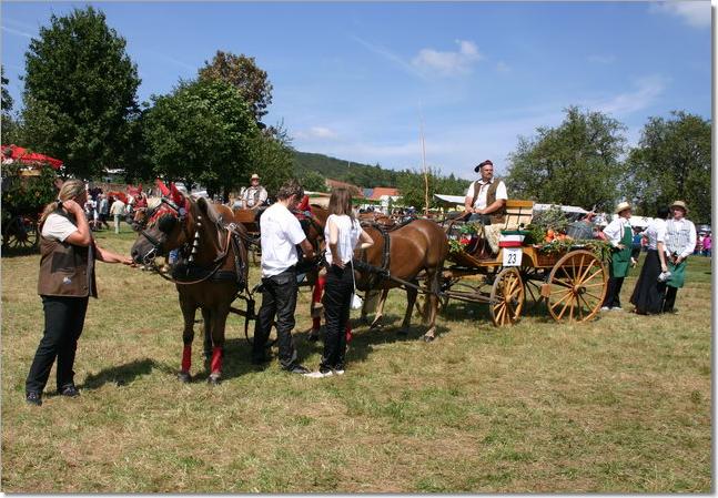 Italienischer Marktwagen